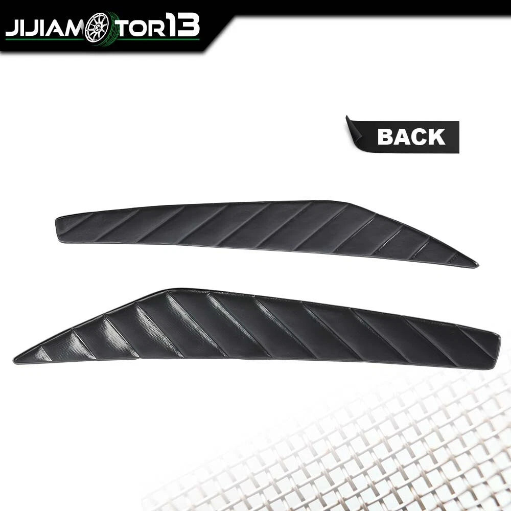 Set of 2 Door Panel Inserts for Ford Mustang (2010–2014) J-02DRA1255BBK