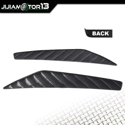Set of 2 Door Panel Inserts for Ford Mustang (2010–2014) J-02DRA1255BBK