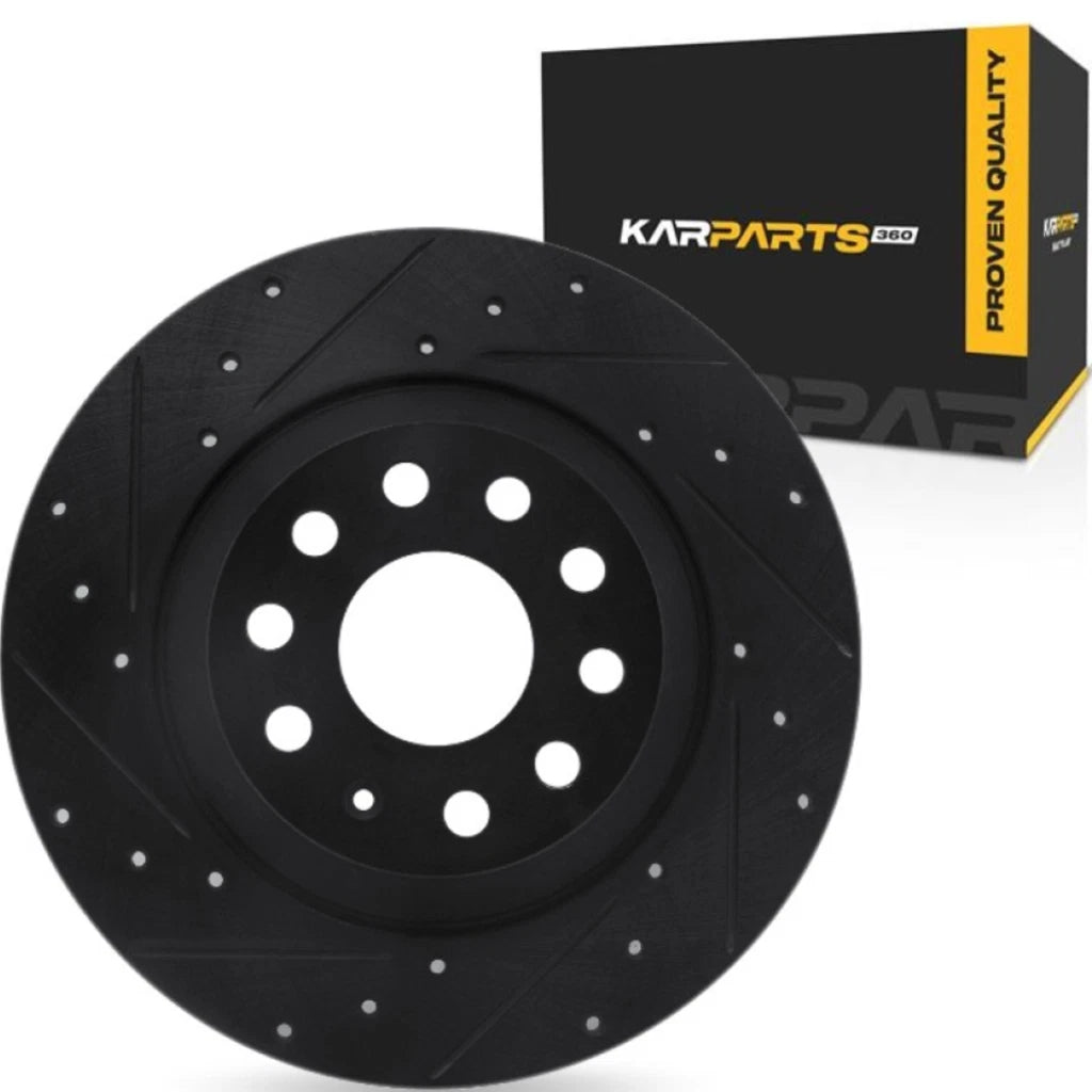 Brake Rotor Rear Driver Side for Volkswagen Tiguan (2018–2025) ALX-PAU-DF-633-73082L-CLA4