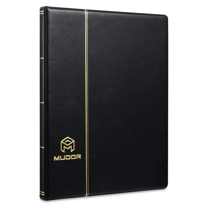 Stamp Collecting Album with 7 Rows Pockets for Collectors