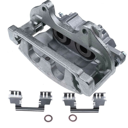 2X Front Disc Brake Calipers w/ Bracket for Dodge Charger (2012–2021) 18-B5016A, 18-B5017A