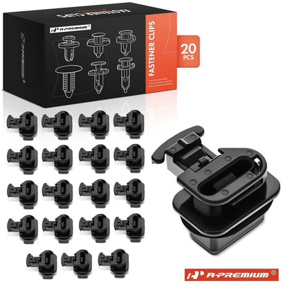 20Pcs Nylon Rear Seat Cushion Pad Clips for Honda (82137SDA003)