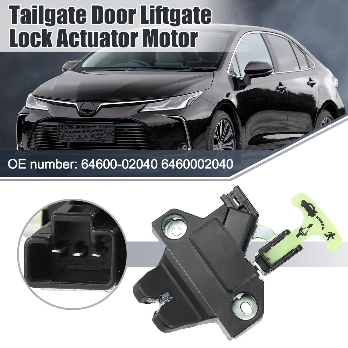 Rear Door Liftgate Tailgate Lock for