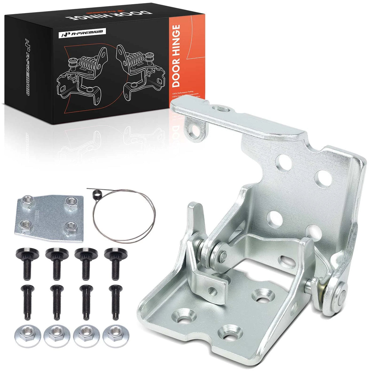 Set of 2 Door Hinges for Chevrolet Silverado 1500 (1999–2006) 12476447, 12477887