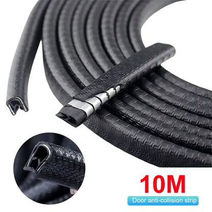 L Shape Rubber Seal Weatherstrip for Car Door Hood Trunk Edge