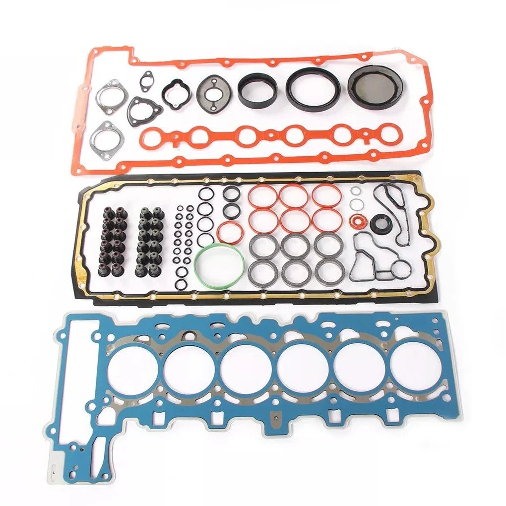 Engine Rebuilding Gasket Seals Set for BMW E60 E61 E90 E92 (2007–2013) 11127555310, 15-37289-01