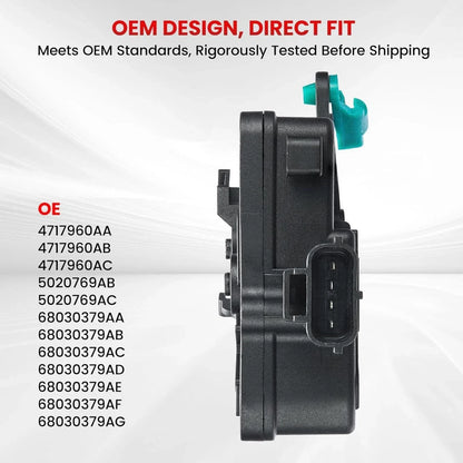 Rear Passenger Sliding Door Lock Actuator for Dodge Caravan (2001–2007)