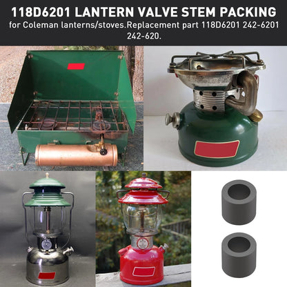 2X Lantern Valve Stem Packing for Coleman Lantern/Stove 200A 228