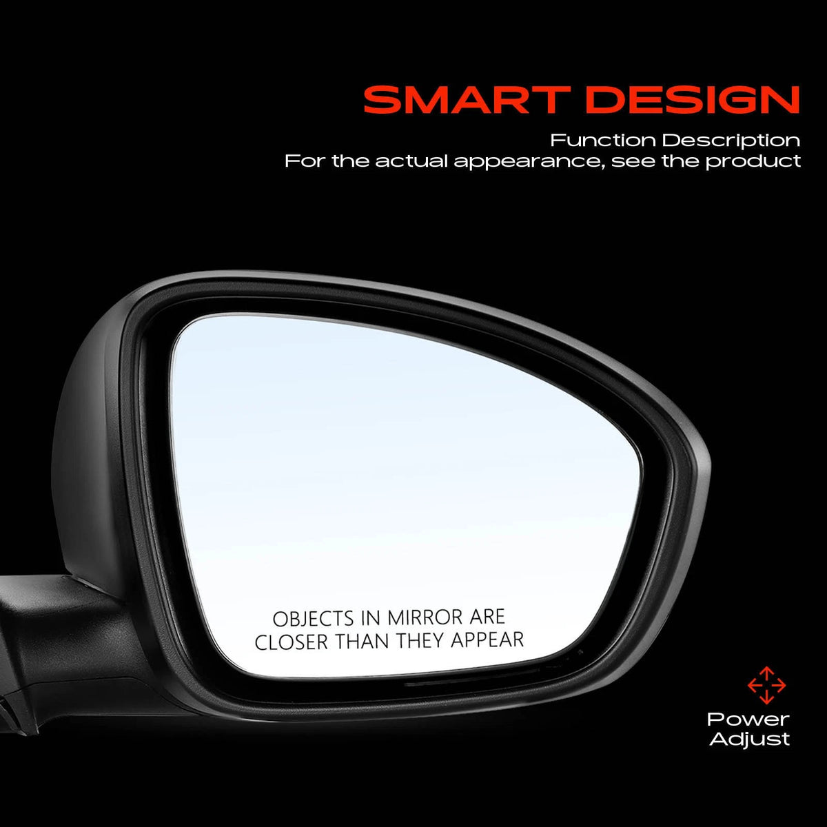 A-Premium Manual Mirror for Nissan Sentra (2020–2022) 963016LB0APFM, NI1321326