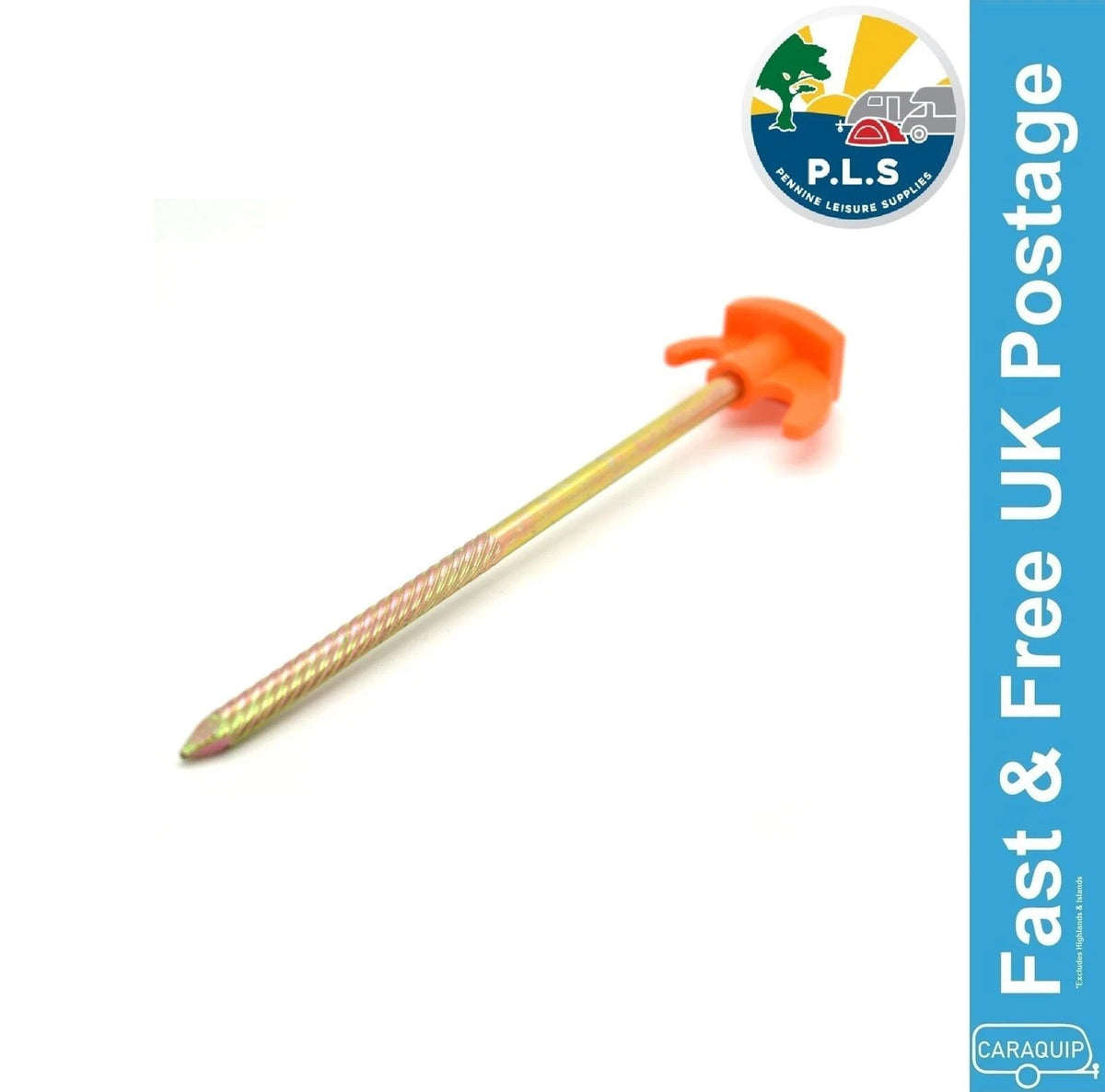 Set of 4 Heavy Duty Tent Pegs for Camping - PLS 140015