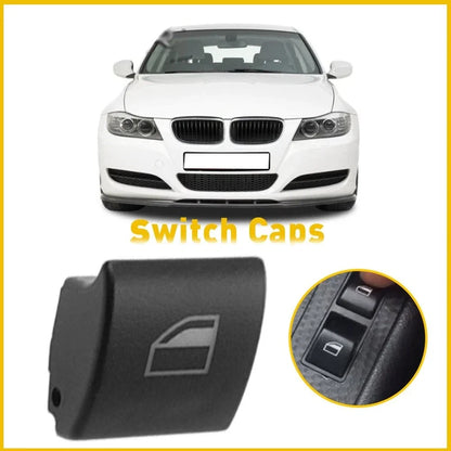 Window Switch Button Cap for BMW E46 323i 325i 330i M3 323ci 325ci 330ci (1998–2006)