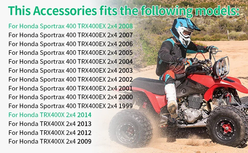 Chain Slider Guide for Honda 400EX TRX400 TRX400EX Sportrax (1999–2014)