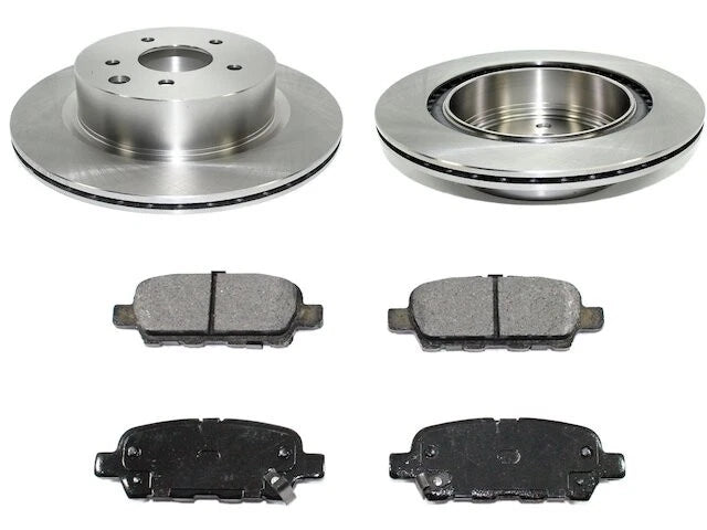 Brake Pad and Rotor Kit for Infiniti G37 (2009–2013) 56725QBHM