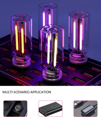 Mini Car USB Night Light for Universal Fit (2010–2023) - Dimmable, Plug & Play
