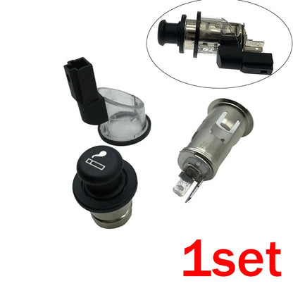 Cigarette Lighter Socket for Honda Accord Civic CR-V (39610SAG003, 39610S2HG01, 39610S2K003, 39610S0X003)