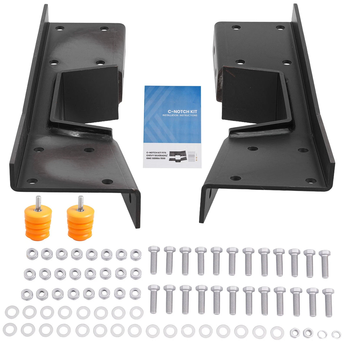Rear C-Notch Bump Stops for Chevy Silverado 1500 Classic (2001–2007) WUK05T