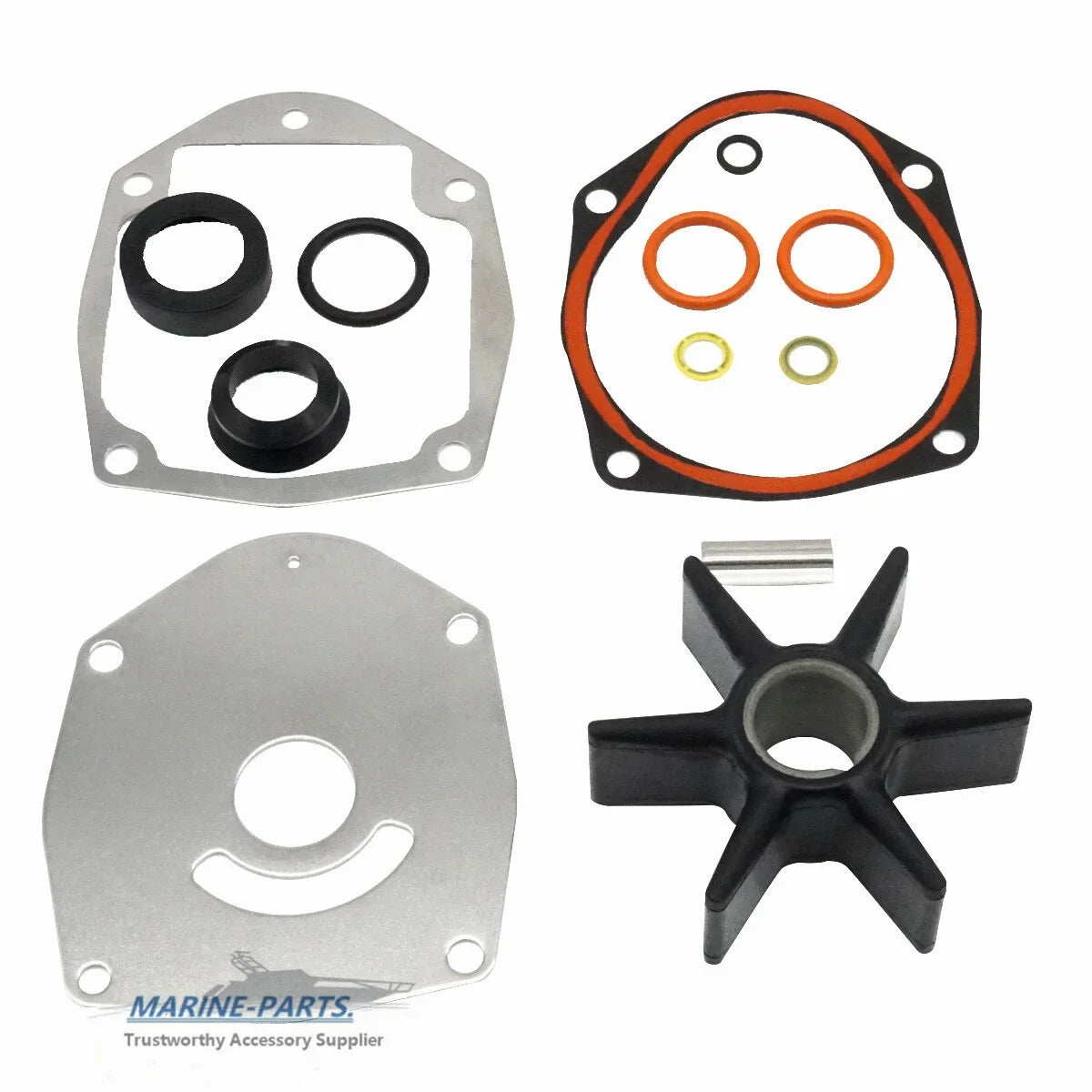 Water Pump Impeller Kit for Mercury Mariner/Mercruiser (Alpha 1 Gen 2) 47-43026Q06