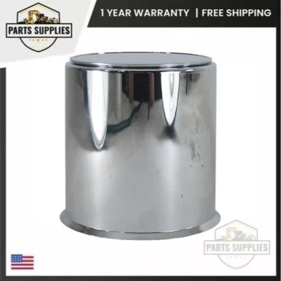 3.19" ABS Open End Wheel Center Cap w/ Plug for Trailer Wheels