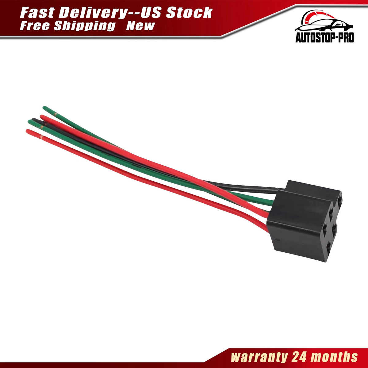 3 Speed Blower Motor Switch Harness 5 Spade for Heavy Duty Truck (MT1345)