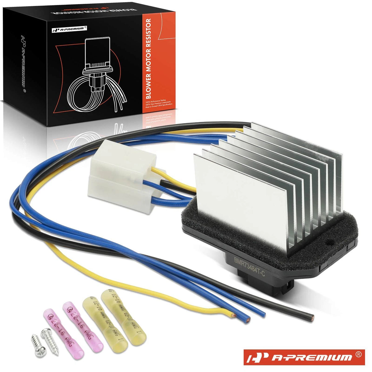 HVAC Blower Motor Resistor Kit for Ford Edge Lincoln MKX (2007–2015) 7T4Z19E624A, 973-484
