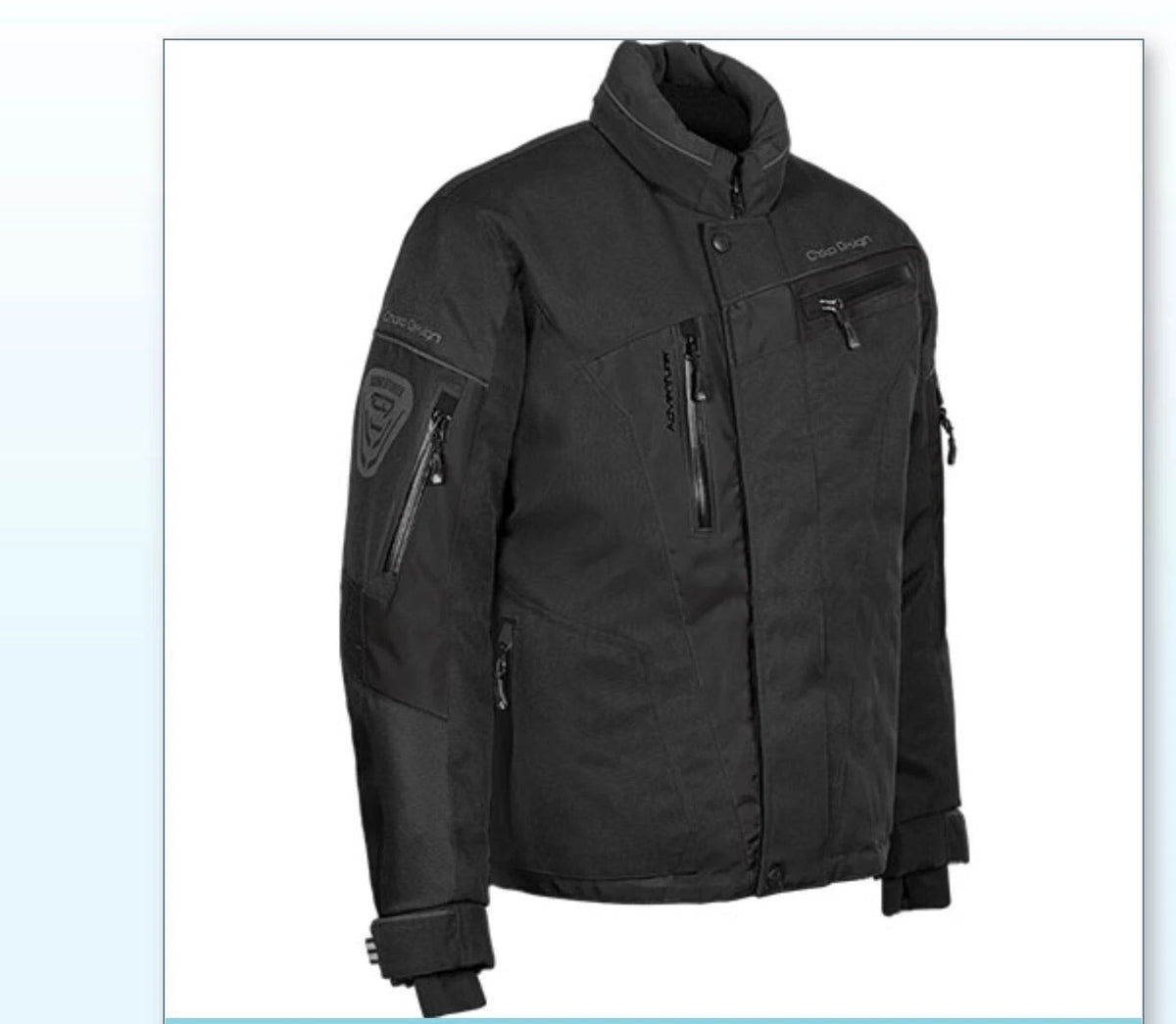 3XL Choko Black Adventurer Snowmobile Jacket (Clearance)