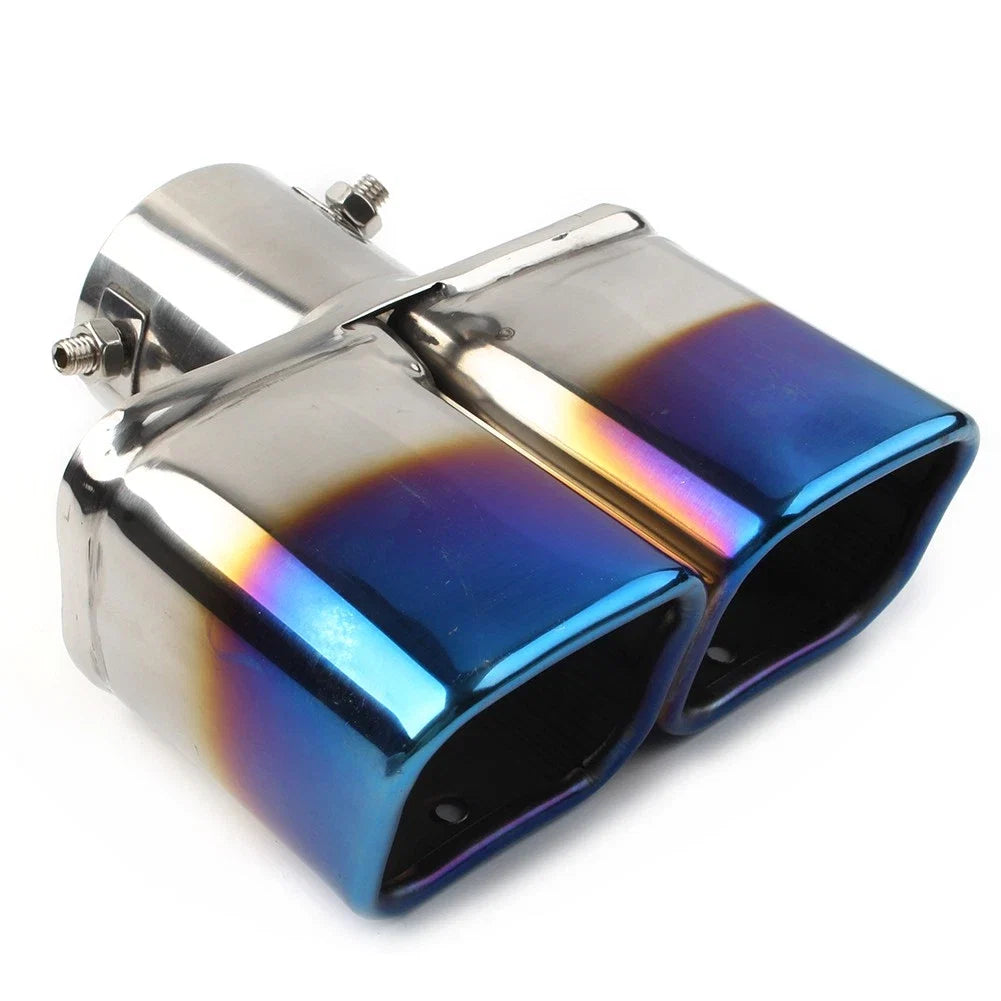 Stainless Steel Dual Exhaust Pipe Tail Muffler Tip for Car (2010–2020)