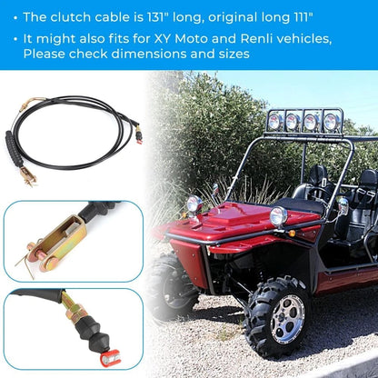 Throttle Cable 110" for Joyner 1100cc 800cc Sand Mini Viper (EFI)