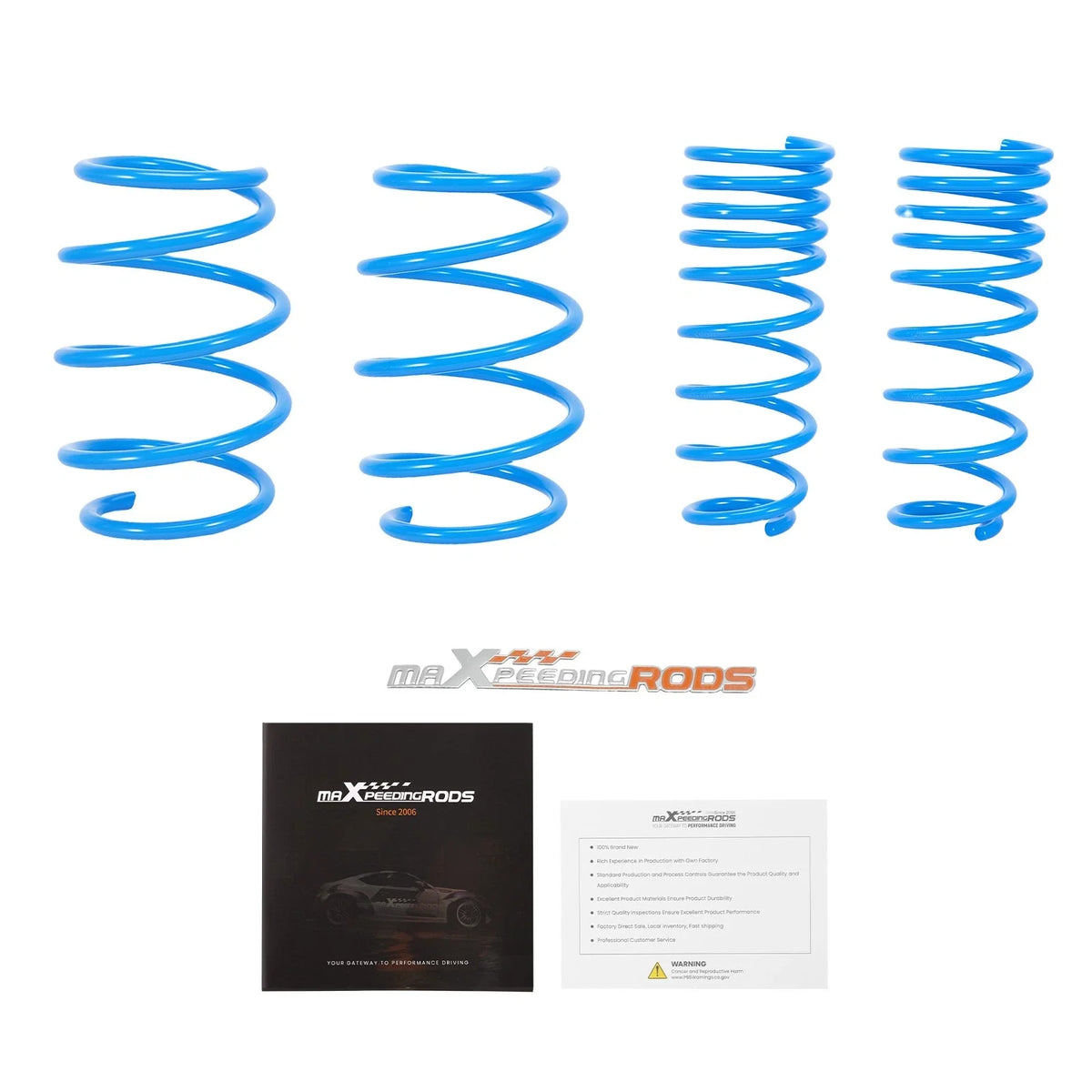 MaXpeedingrods Sport Lowering Springs for Toyota Corolla Sedan (2014–2019)