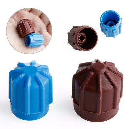 2X A/C Valve Cap Port Dust Covers for Car R134a