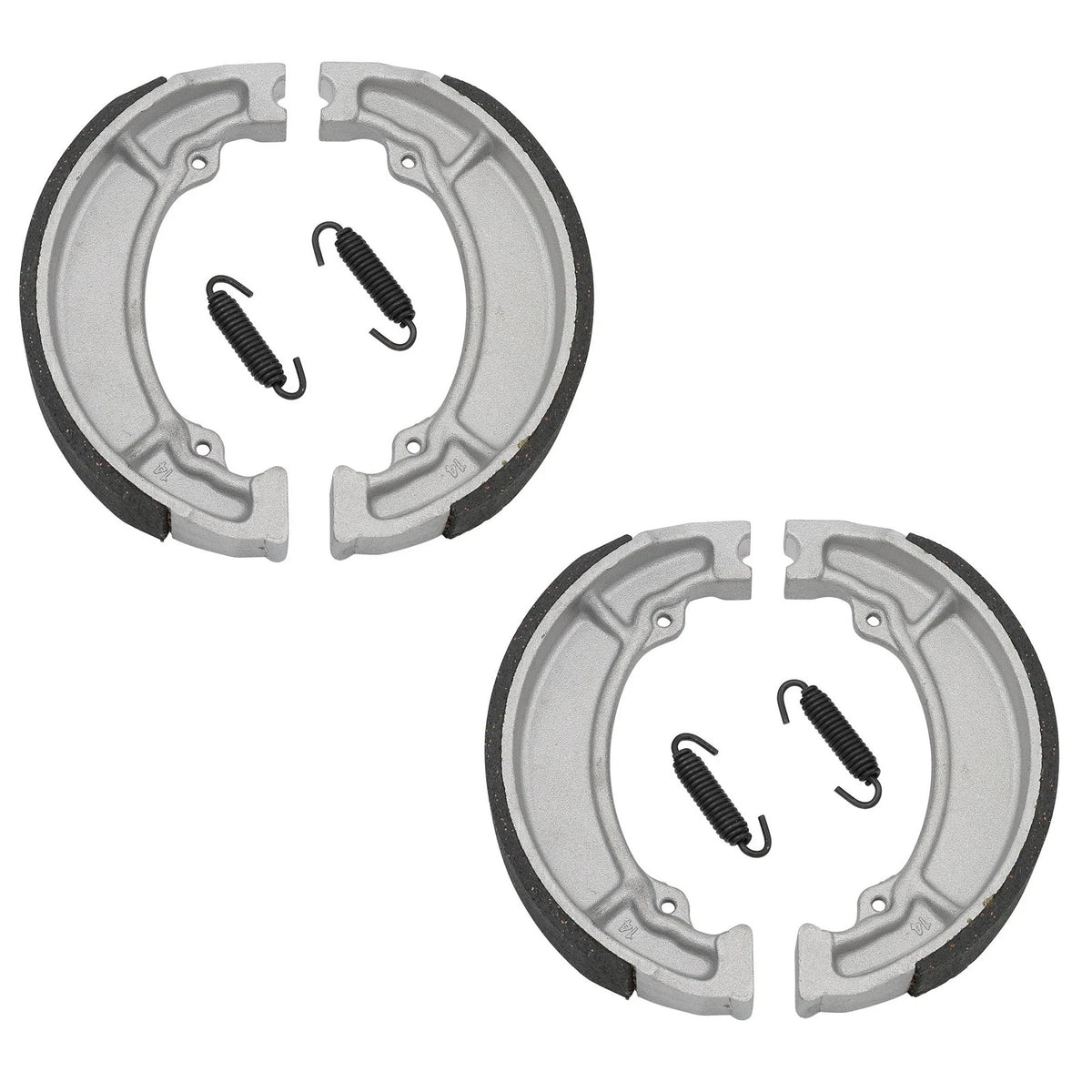 Front & Rear Brake Shoes for Suzuki PE175 (1982–1984) (2)FS-105