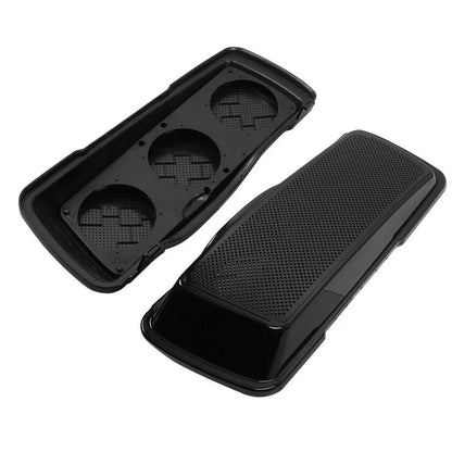 Saddlebag Speaker Lids for Harley Touring Road King (1993–2013) 6.5"