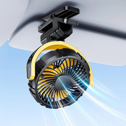 Portable Clip-On Car Fan for C (Battery Powered)