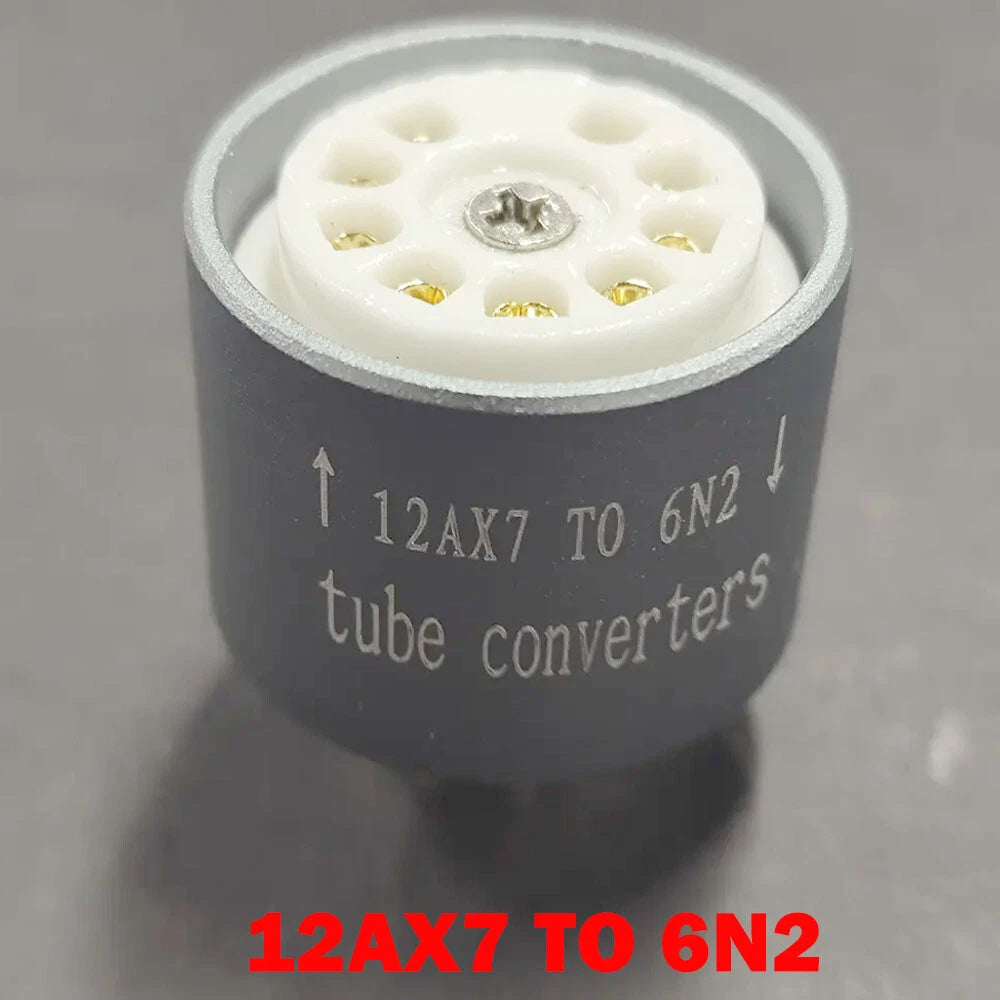 1PC ECC83 12AX7 to 6N2 Vacuum Tube Amplifier Convert Socket Adapter
