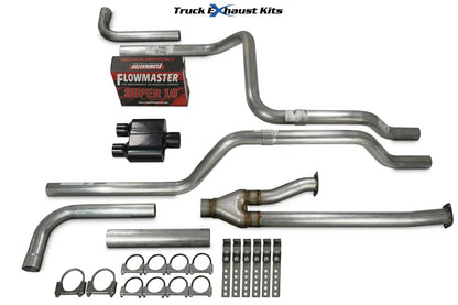 2.5" Dual Exhaust Kit for Toyota Tundra (2009–2013) Super 10 Side Exit