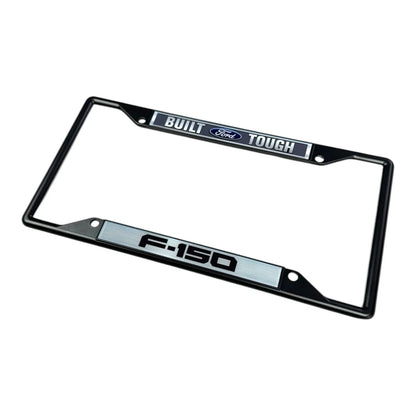 Black License Plate Frame for Ford F-150 (2011–2024)