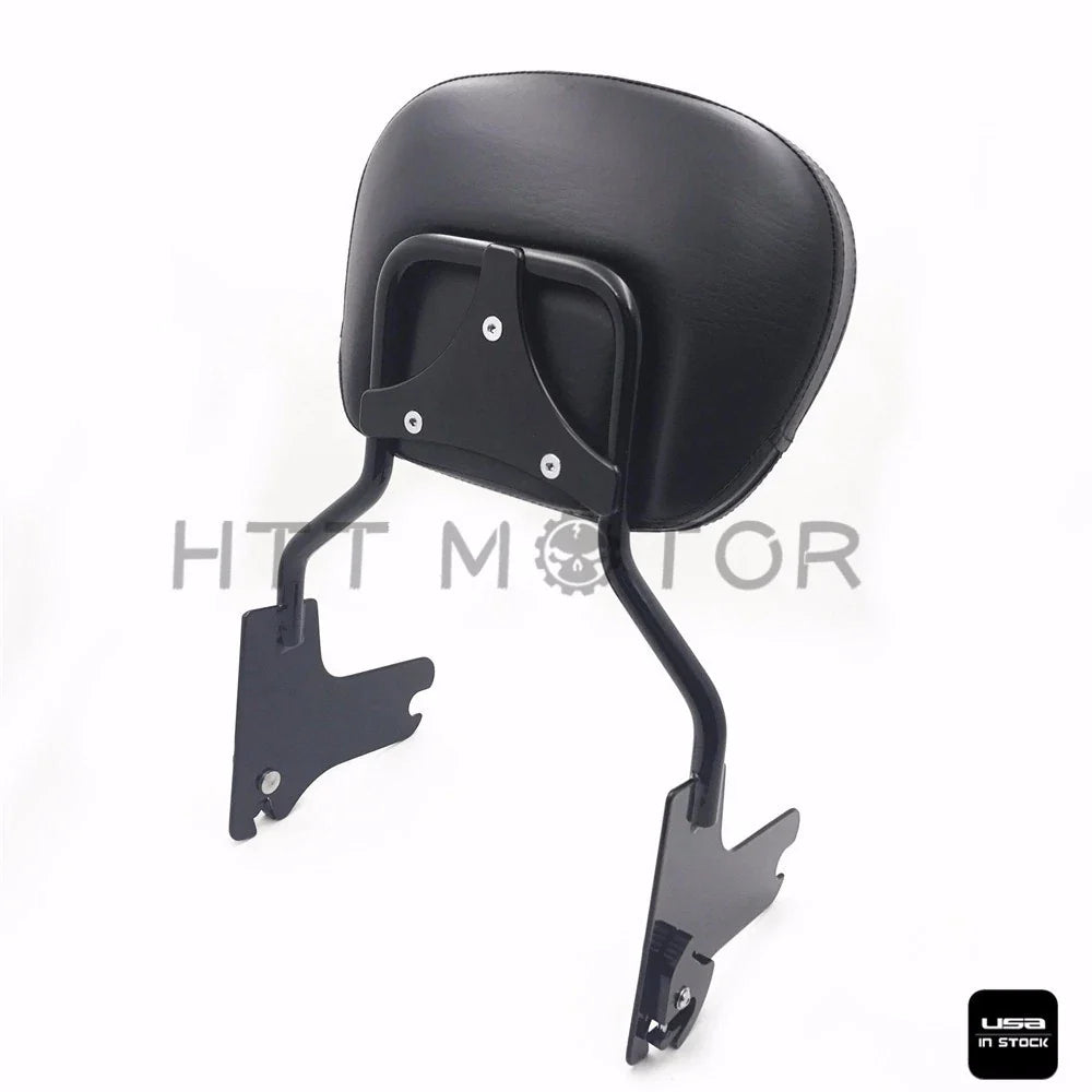 Black Backrest Sissy Bar for Harley Touring Road King Electra Street Glide (1997–2008)