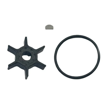 Water Pump Impeller & Key O-Ring for Yamaha 6 8 9.9 HP Outboard (68T-44352-00)
