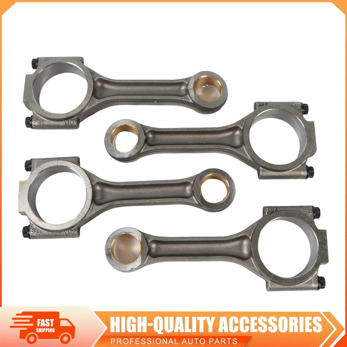 4X Connecting Rod Kit 038105401J for VW Amarok, Passat, Audi A4, A5, Q5 (2010–2020)