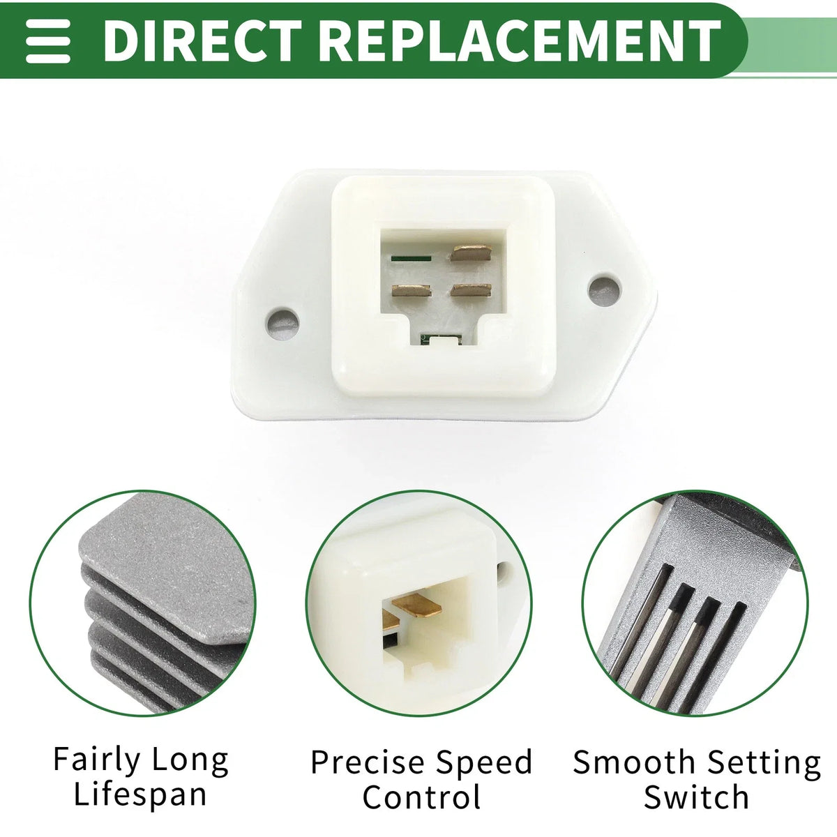 HVAC Blower Motor Resistor for Nissan Rogue Sport (2022)