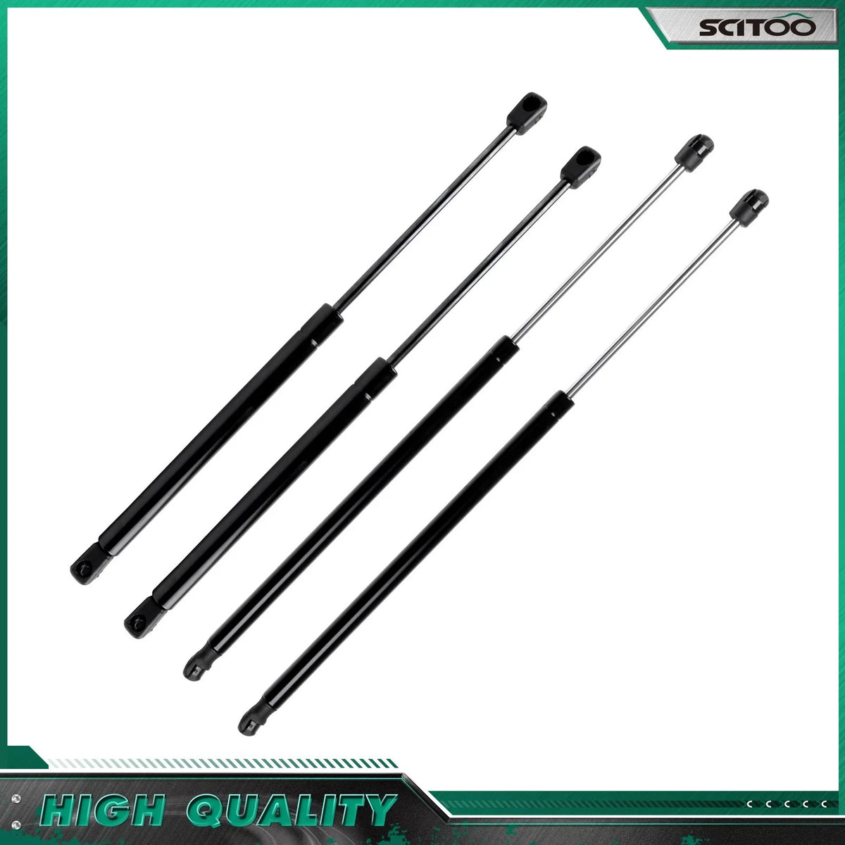 2 Hood Tailgate Hatch Lift Supports Shocks Struts for Saturn Vue (2008–2010)