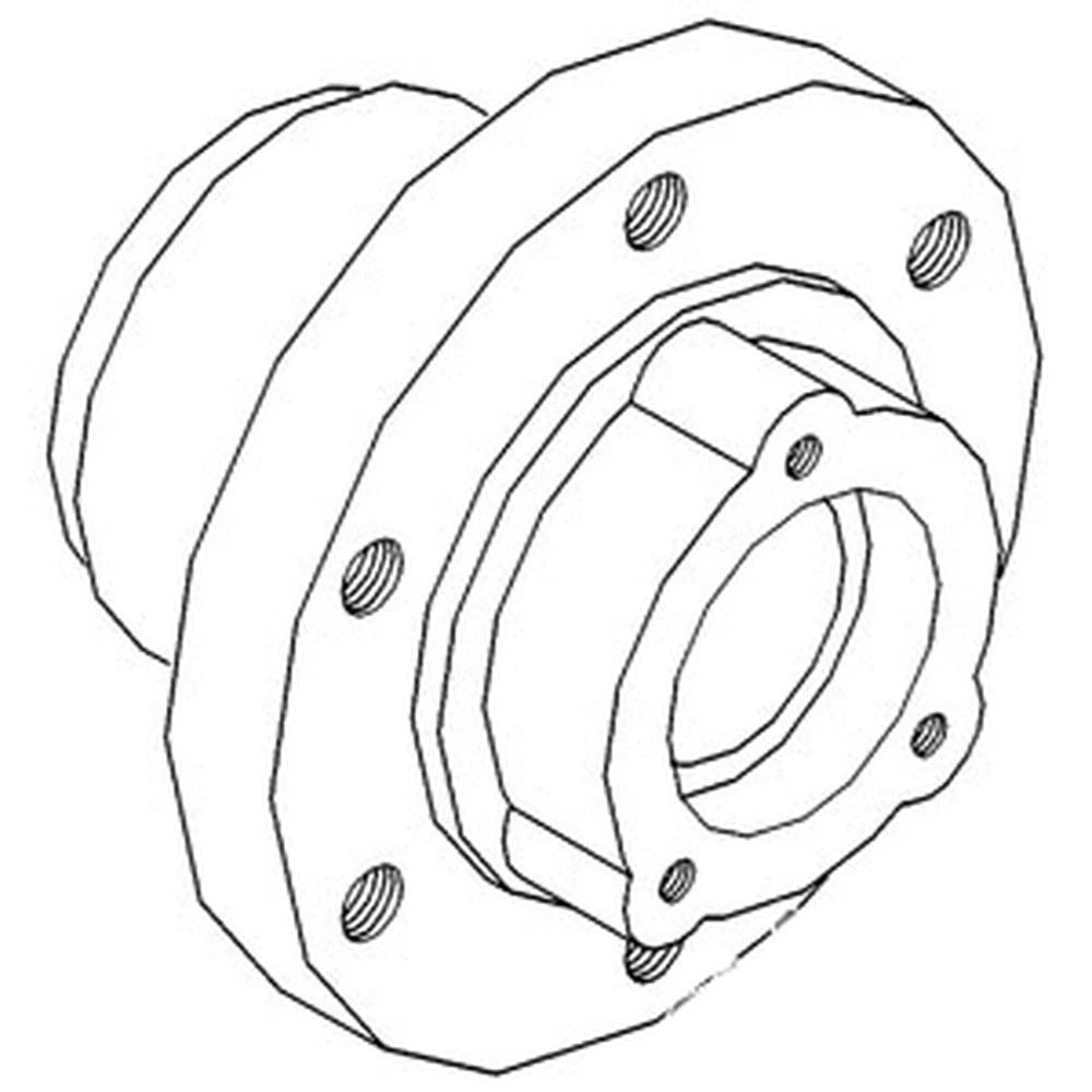 6 Bolt Front Wheel Hub for 400 Super M