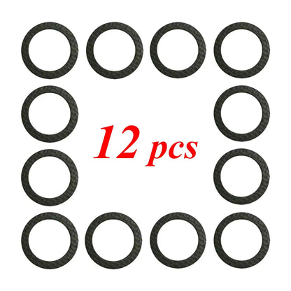 12 Pack Drain Plug Screw Seal Gasket Kit for Mercruiser (12-19183, 12-19183Q02)