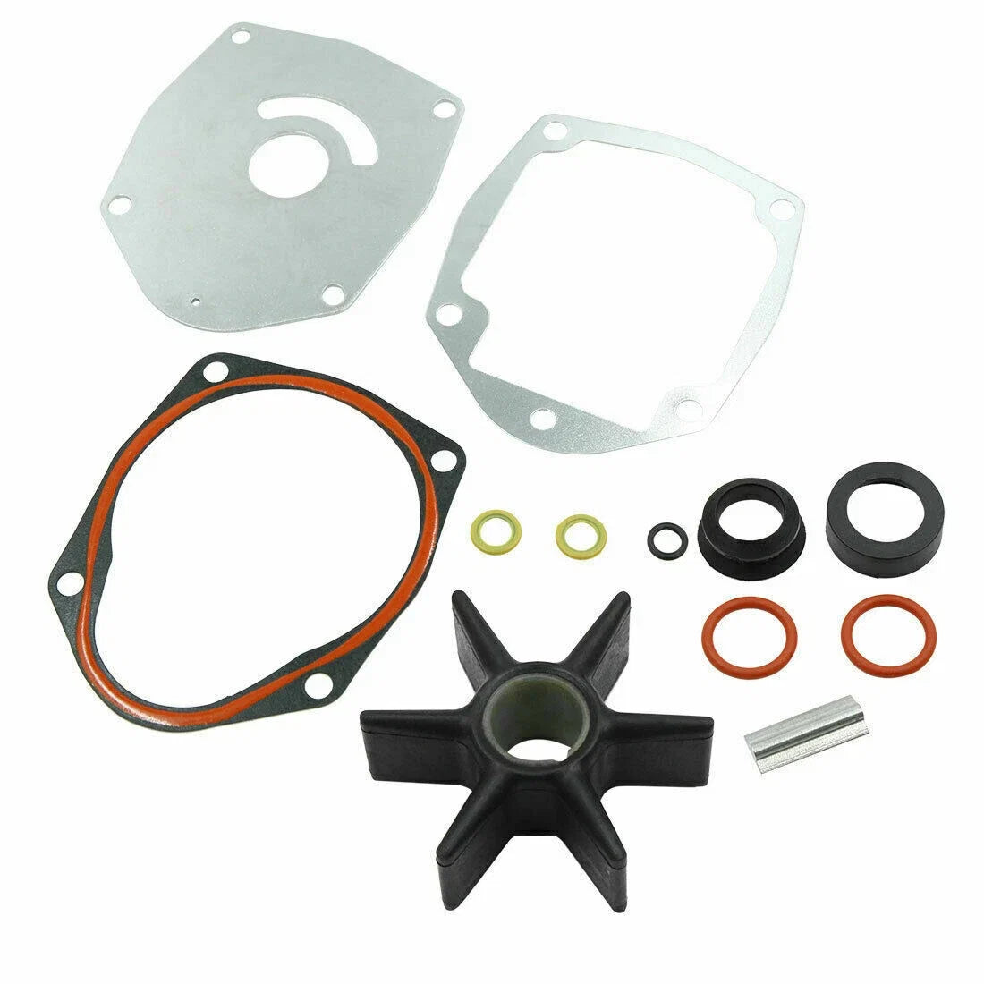 Water Pump Impeller Kit 2X for Mercruiser (Replaces 47-43026Q06, 47-8M0100526)
