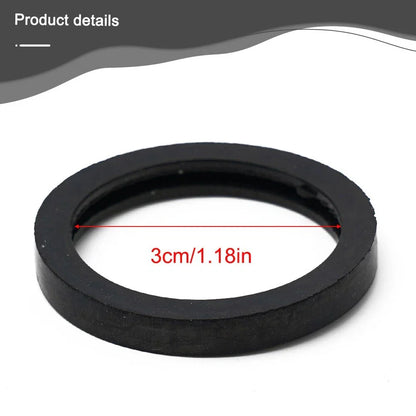 Gas Can Spout Gasket 3x0.5cm/1.18x0.19inch Black