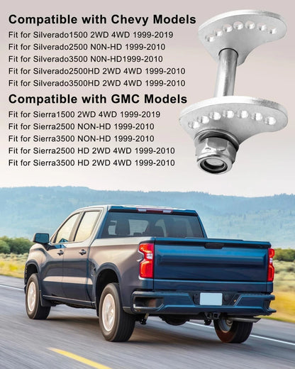 Camber Lock Alignment Fix and Upper Arm Cam Bolt Kit for GMC