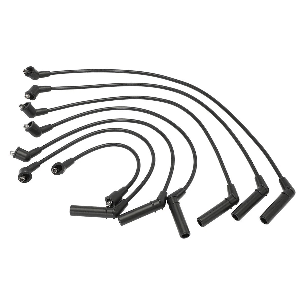 Set of 7 Spark Plug Wires for Mitsubishi Pickup Ram 50 (1989–1994) 18036624, ME61, MD976524