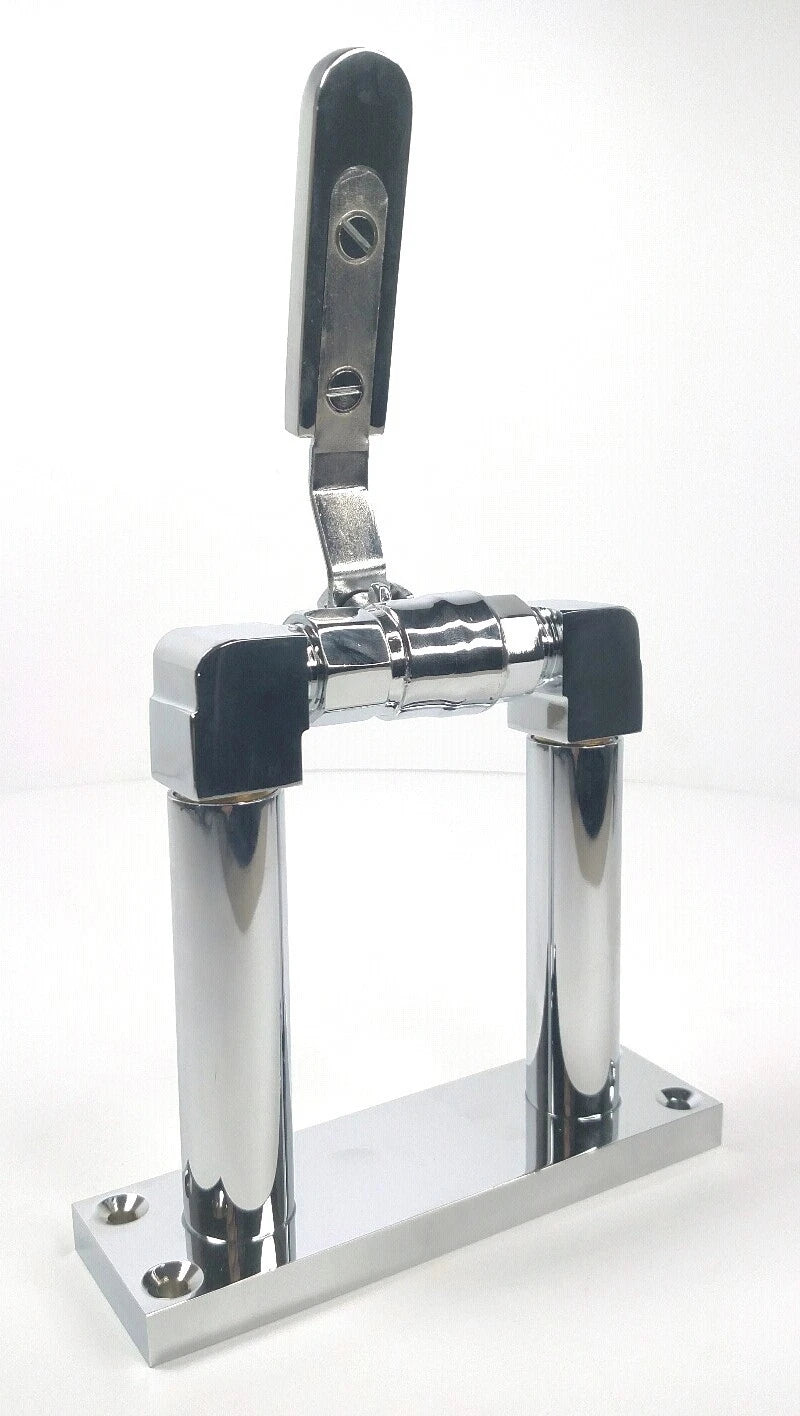 Train Horn Stand Chrome 4 Inch for Universal Fit Vehicles (Universal)