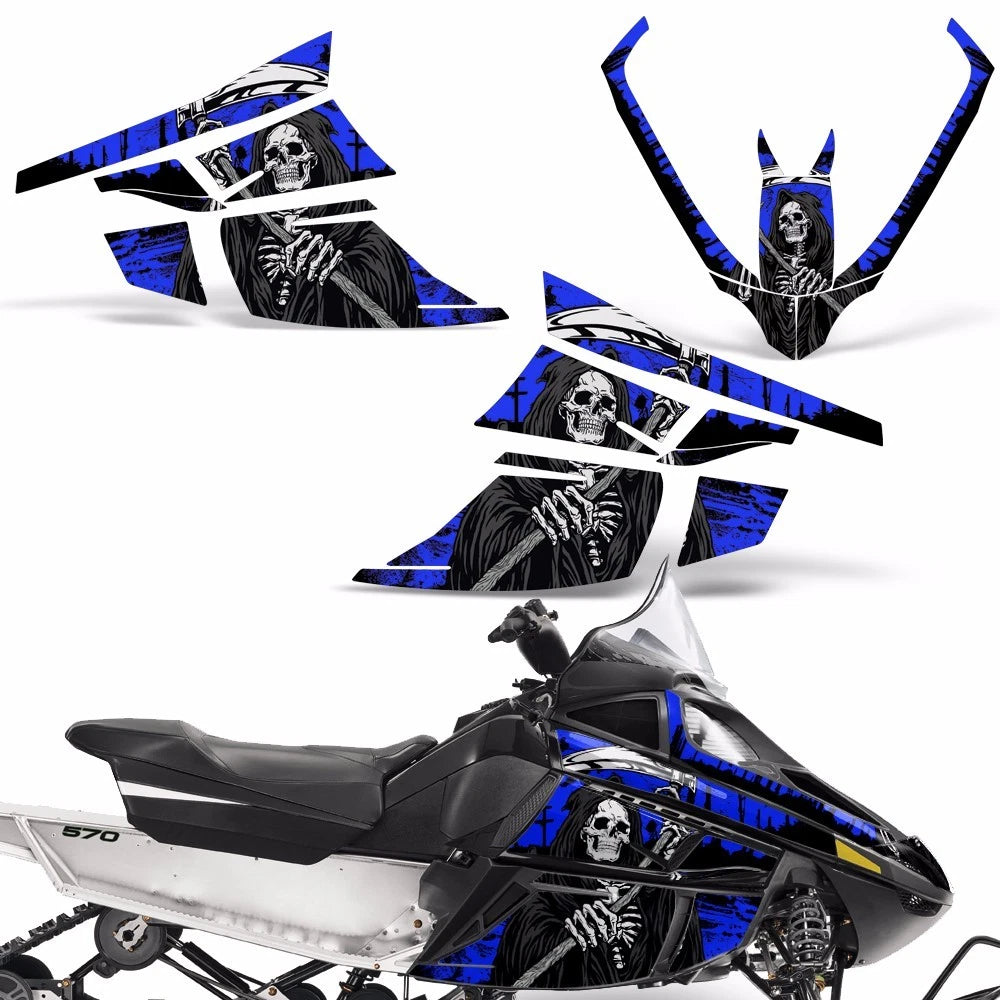 SLED Graphic Stickers Decals for Arctic Cat F Series Z1 (All Years)