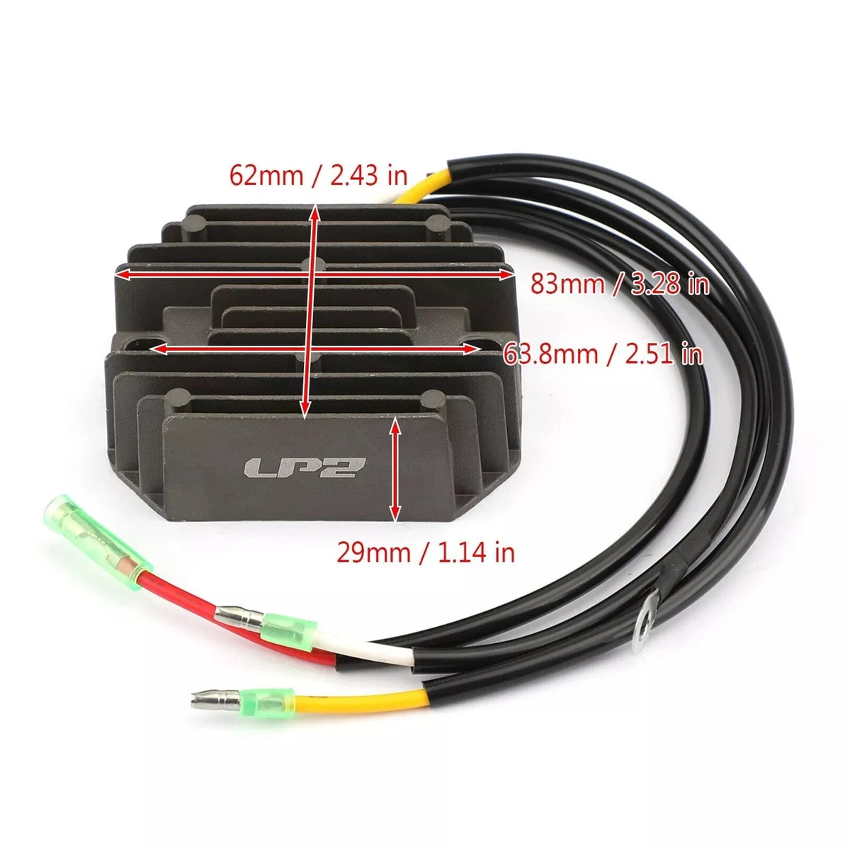 Voltage Rectifier Regulator for Mercury Outboard F10 F15 F20 (879147T62)