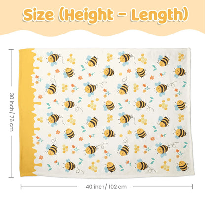 30 x 40 Soft Minky Blankets for Girls (No Part Numbers)